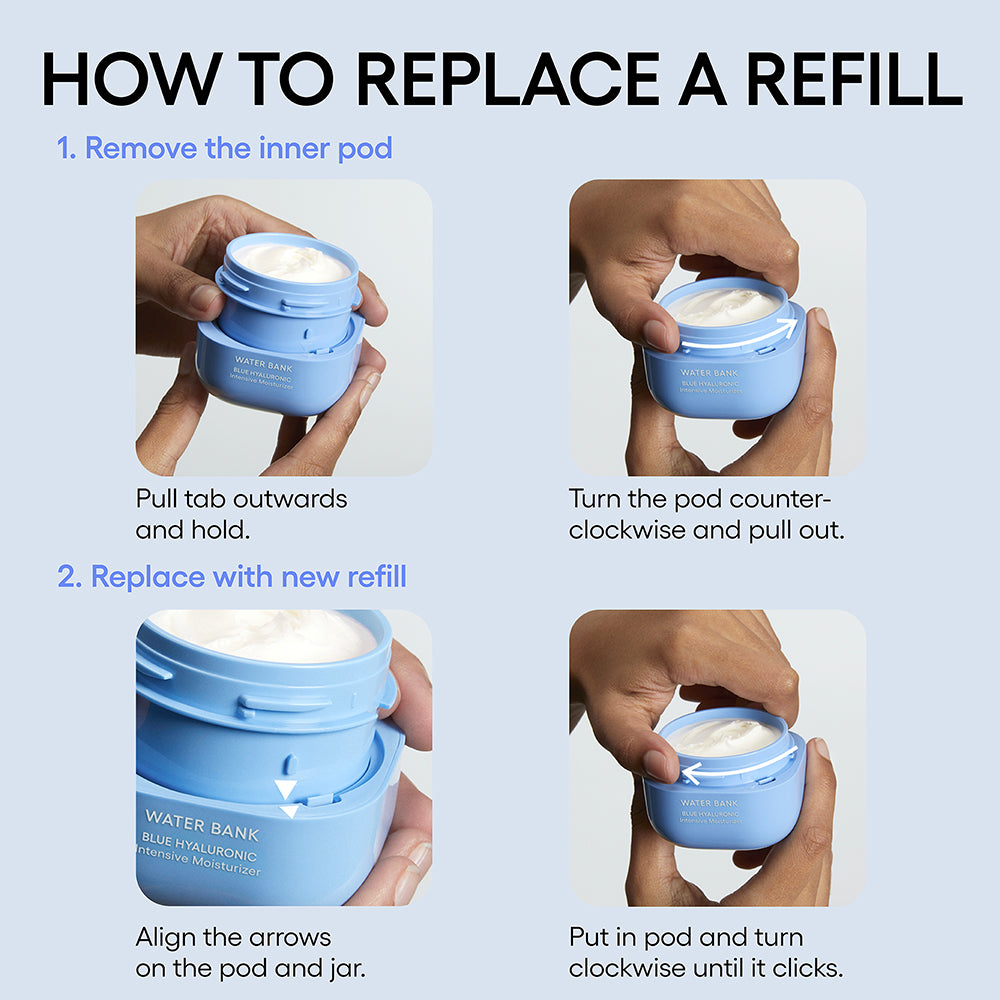 Water Bank Blue Hyaluronic Intensive + Refill Duo - Image 4