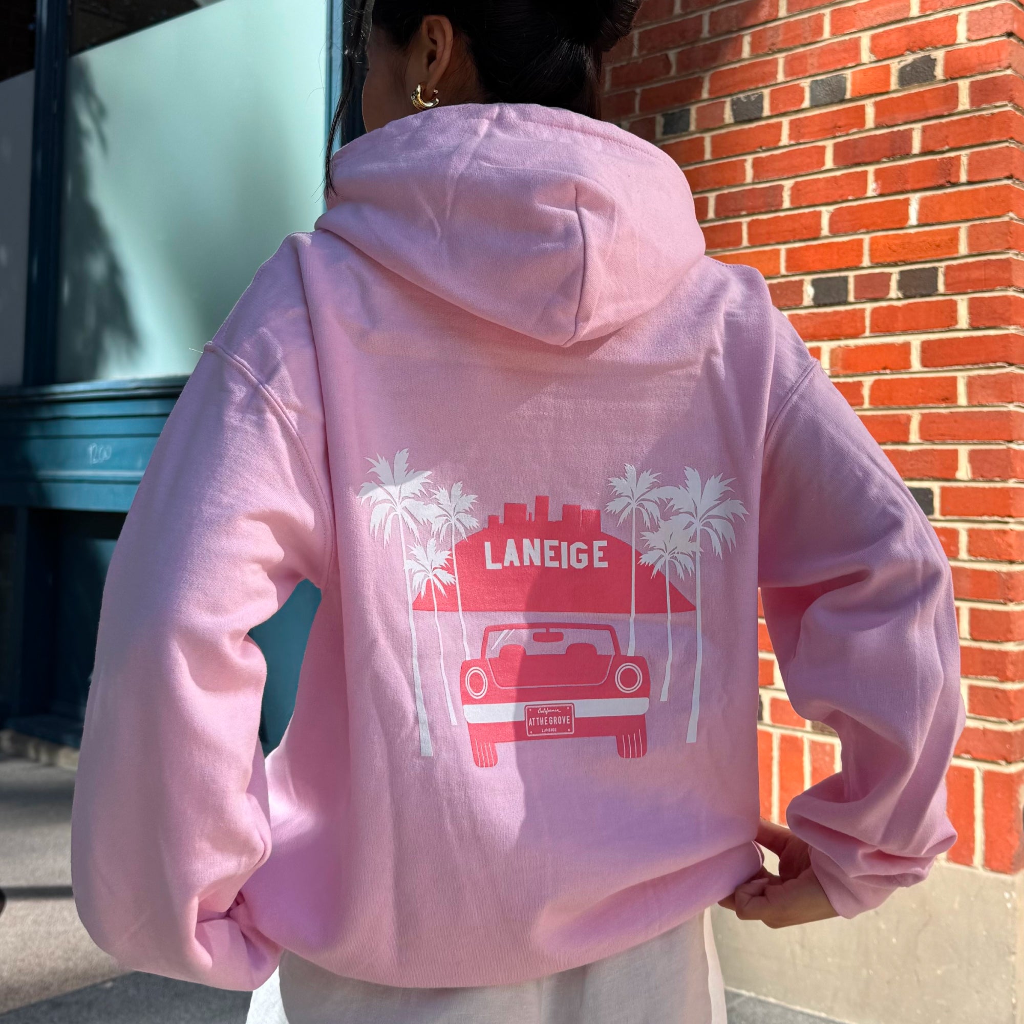 The Grove LA Pink Hoodie - Image 17