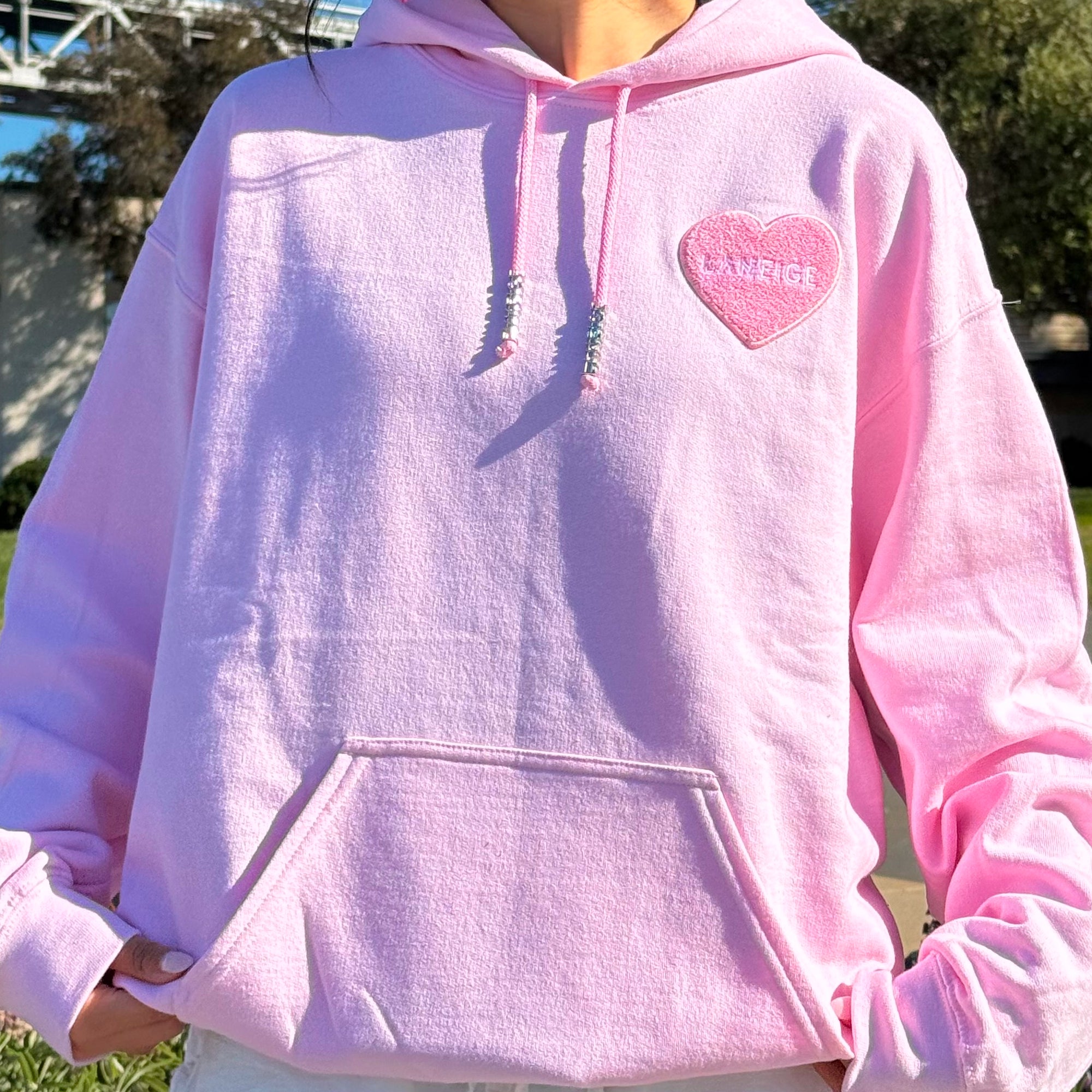 The Grove LA Pink Hoodie - Image 14